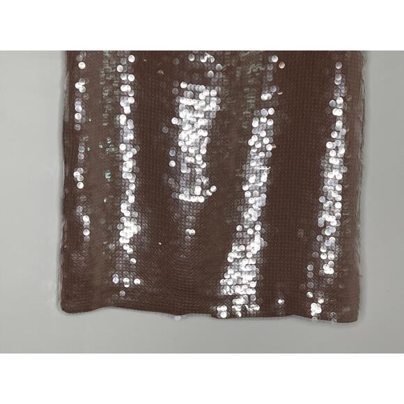 Madewell Sequin High Waisted Midi Pencil Skirt Fallen Timber N0100 Women 0 NWT - Picture 6 of 14